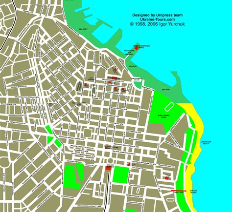 odessa şehir haritası